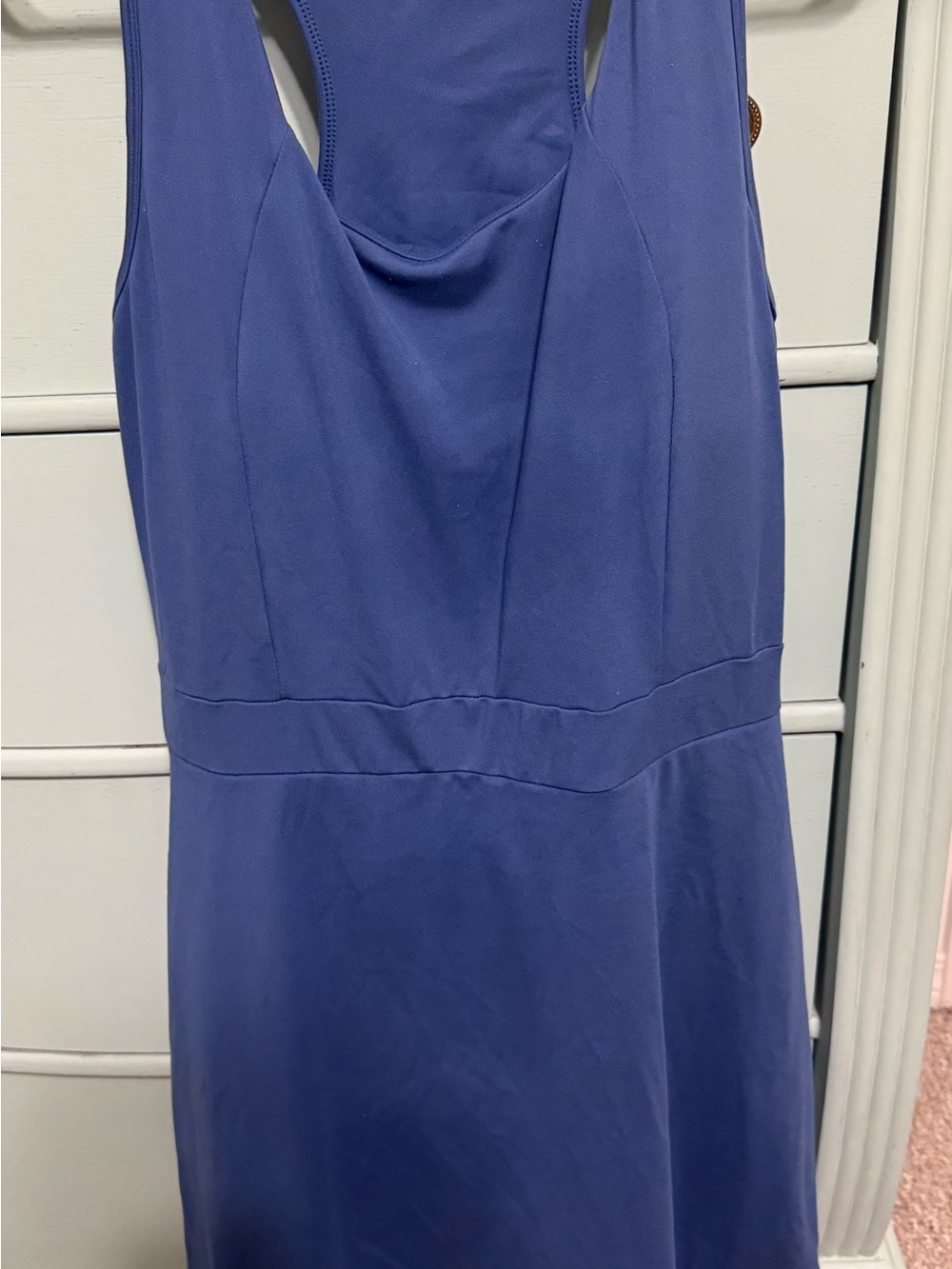 32 Degrees Sleeveless Periwinkle Fit-and-Flare Dress